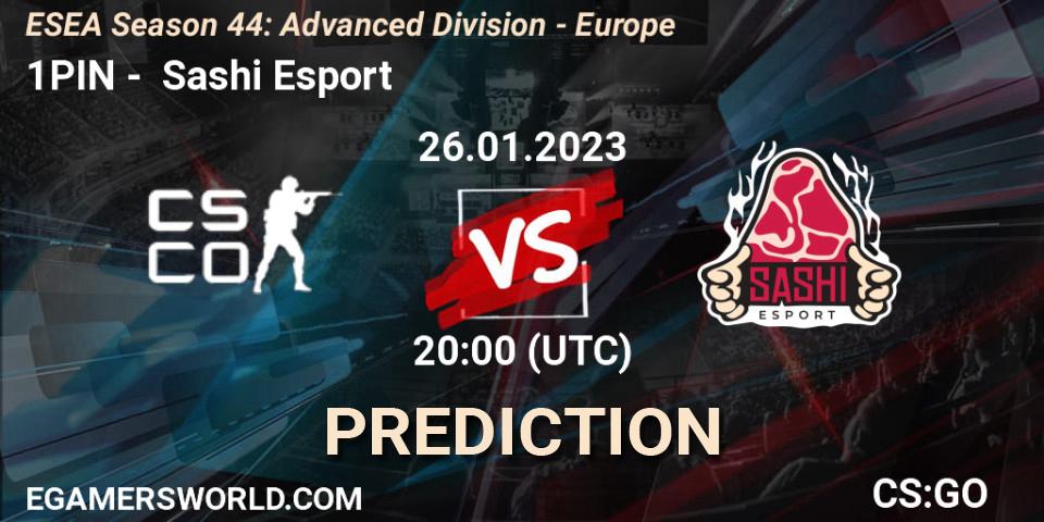 Coalesce - Sashi Esport: ennuste. 01.02.23, CS2 (CS:GO), ESEA Season 44: Advanced Division - Europe