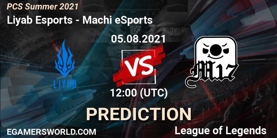 Liyab Esports - Machi eSports: ennuste. 05.08.21, LoL, PCS Summer 2021