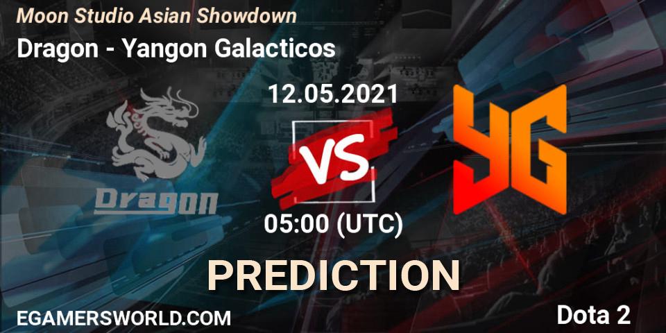 Dragon - Yangon Galacticos: ennuste. 12.05.2021 at 05:15, Dota 2, Moon Studio Asian Showdown