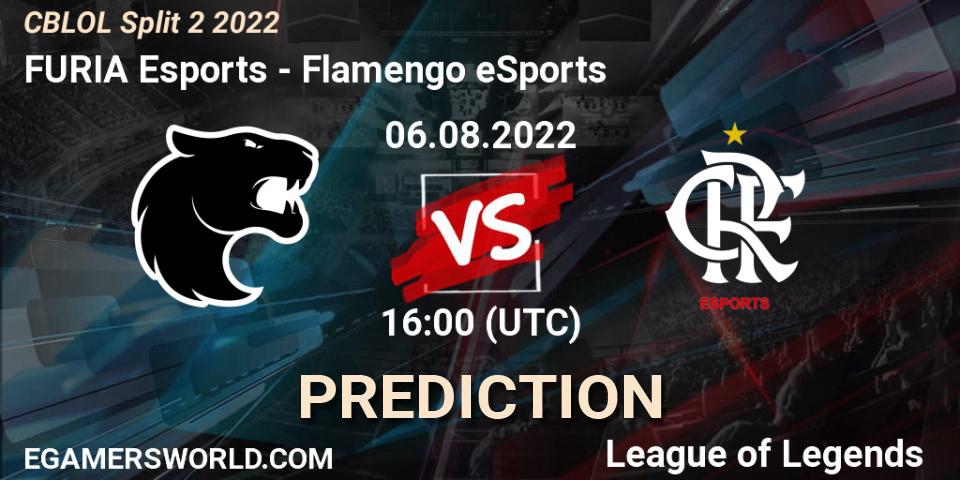 FURIA Esports - Flamengo eSports: ennuste. 06.08.22, LoL, CBLOL Split 2 2022