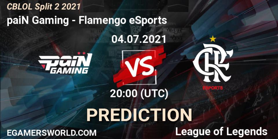 paiN Gaming - Flamengo eSports: ennuste. 04.07.2021 at 20:00, LoL, CBLOL Split 2 2021