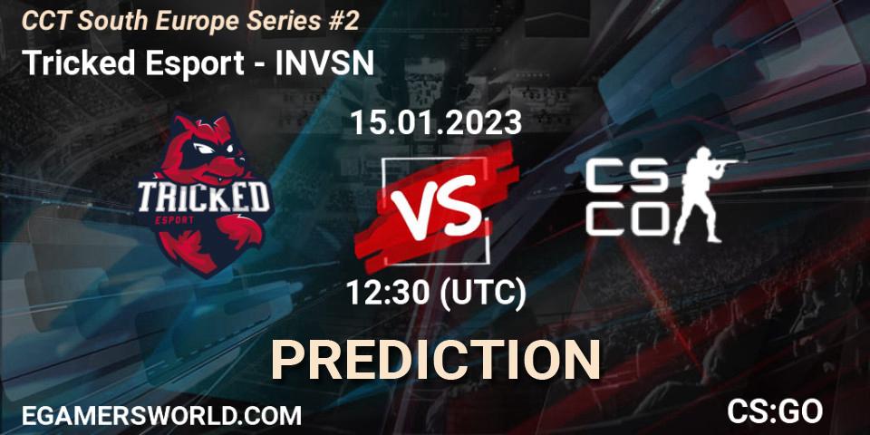 Tricked Esport - INVSN: ennuste. 15.01.2023 at 12:30, Counter-Strike (CS2), CCT South Europe Series #2