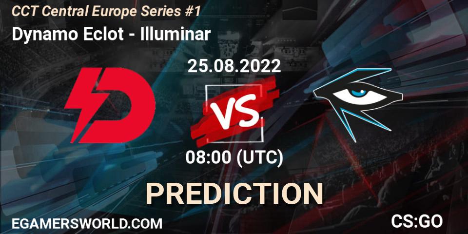 Dynamo Eclot - Illuminar: ennuste. 25.08.2022 at 08:00, Counter-Strike (CS2), CCT Central Europe Series #1