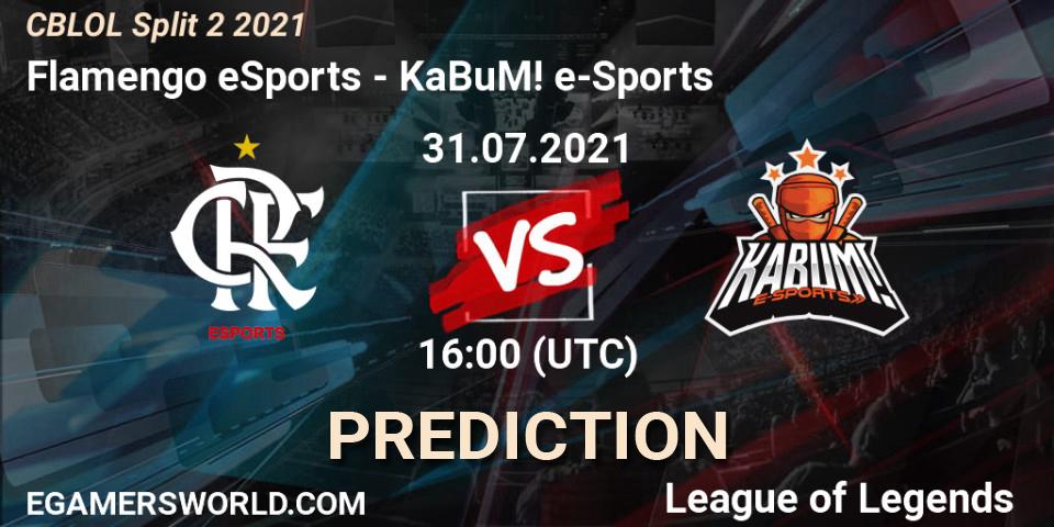 Flamengo eSports - KaBuM! e-Sports: ennuste. 31.07.21, LoL, CBLOL Split 2 2021