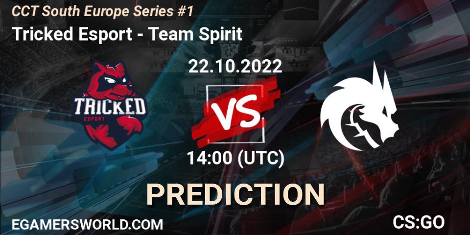 Tricked Esport - Team Spirit: ennuste. 22.10.22, CS2 (CS:GO), CCT South Europe Series #1