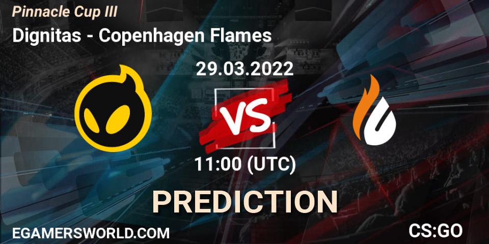 Dignitas - Copenhagen Flames: ennuste. 29.03.2022 at 11:00, Counter-Strike (CS2), Pinnacle Cup #3