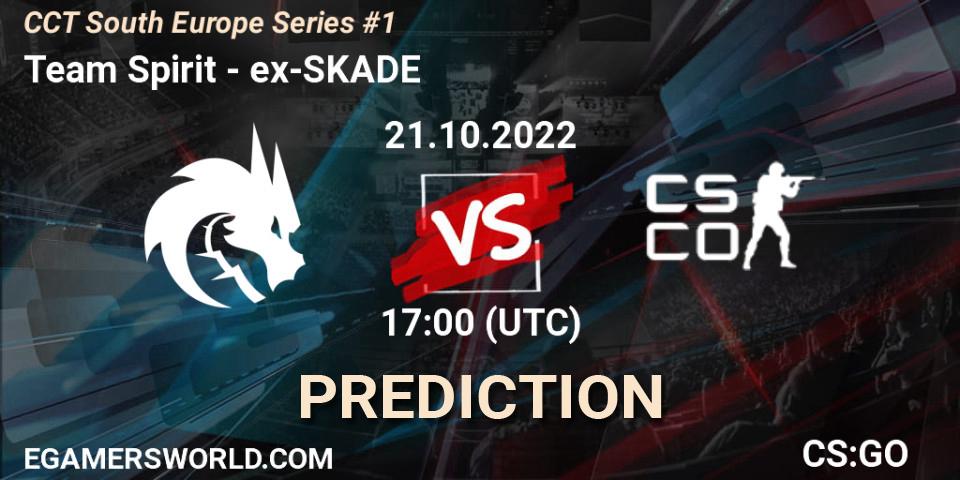 Team Spirit - ex-SKADE: ennuste. 21.10.2022 at 18:10, Counter-Strike (CS2), CCT South Europe Series #1
