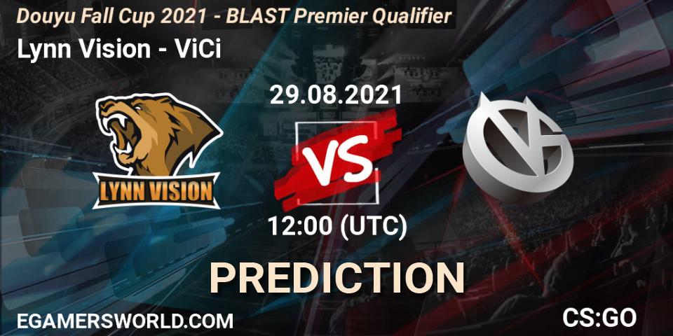 Lynn Vision - ViCi: ennuste. 29.08.21, CS2 (CS:GO), Douyu Fall Cup 2021 - BLAST Premier Qualifier