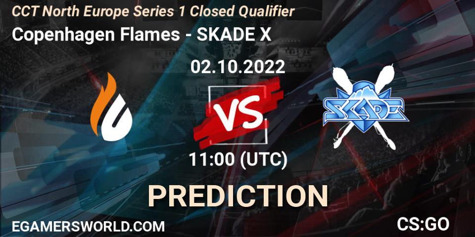 Copenhagen Flames - SKADE X: ennuste. 02.10.2022 at 11:00, Counter-Strike (CS2), CCT North Europe Series 1 Closed Qualifier