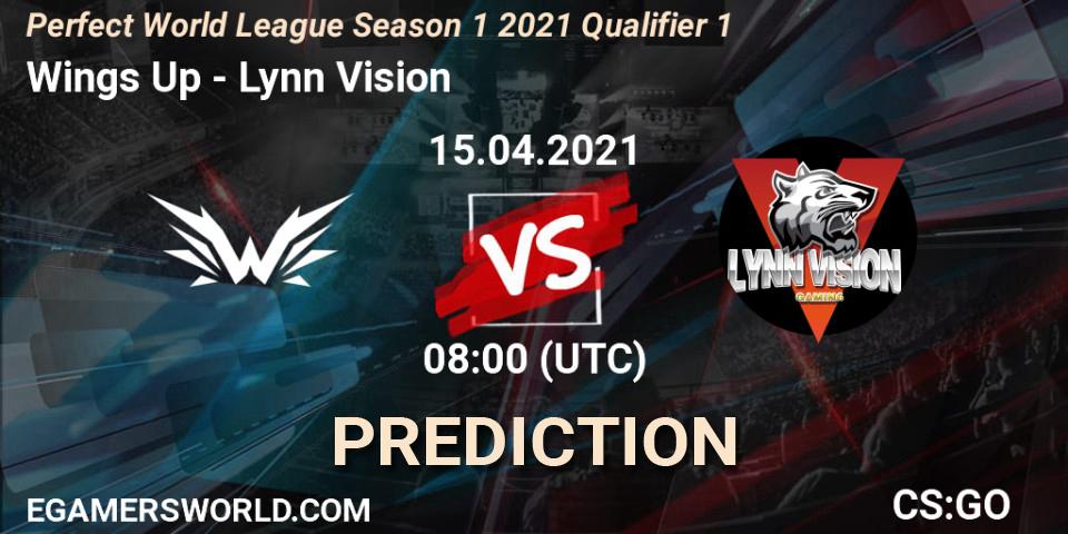 Wings Up - Team LZ: ennuste. 15.04.2021 at 08:10, Counter-Strike (CS2), Perfect World League Season 1 2021 Qualifier 1