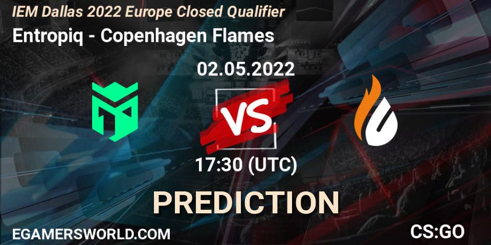 Entropiq - Copenhagen Flames: ennuste. 02.05.2022 at 17:30, Counter-Strike (CS2), IEM Dallas 2022 Europe Closed Qualifier