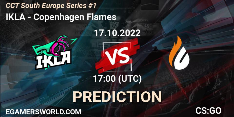 IKLA - Copenhagen Flames: ennuste. 17.10.22, CS2 (CS:GO), CCT South Europe Series #1