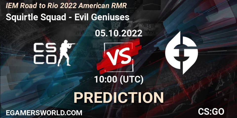 Nouns - Evil Geniuses: ennuste. 05.10.22, CS2 (CS:GO), IEM Road to Rio 2022 American RMR