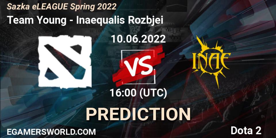 Team Young - Inaequalis Rozbíječi: ennuste. 10.06.22, Dota 2, Sazka eLEAGUE Spring 2022
