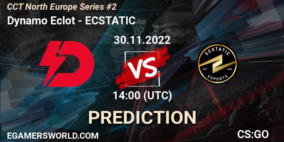 Dynamo Eclot - ECSTATIC: ennuste. 30.11.2022 at 14:00, Counter-Strike (CS2), CCT North Europe Series #2