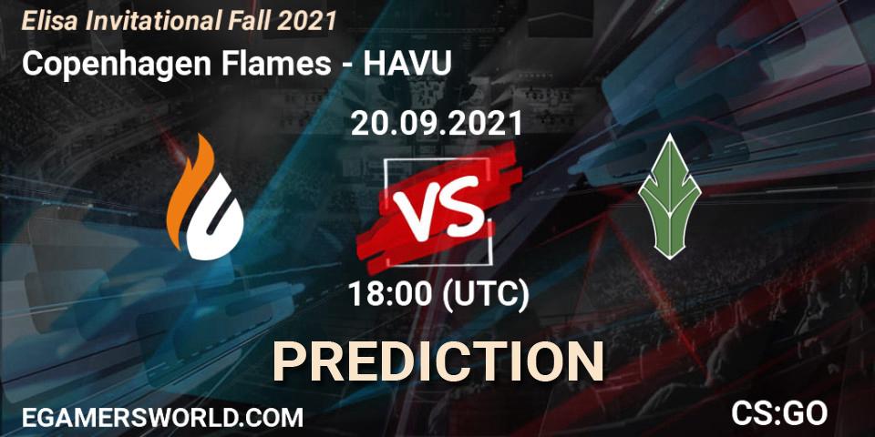 Copenhagen Flames - HAVU: ennuste. 20.09.21, CS2 (CS:GO), Elisa Invitational Fall 2021