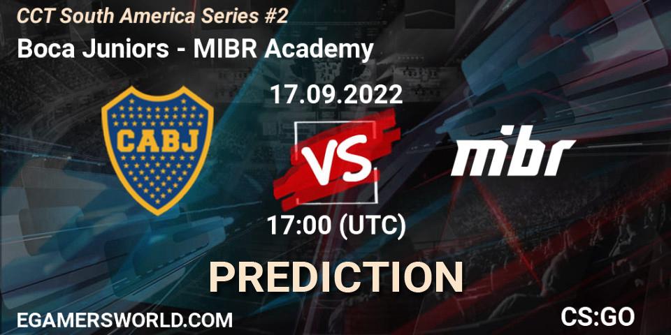 Boca Juniors - MIBR Academy: ennuste. 17.09.22, CS2 (CS:GO), CCT South America Series #2