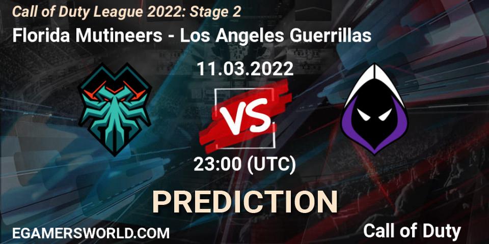 Florida Mutineers - Los Angeles Guerrillas: ennuste. 11.03.2022 at 23:00, Call of Duty, Call of Duty League 2022: Stage 2