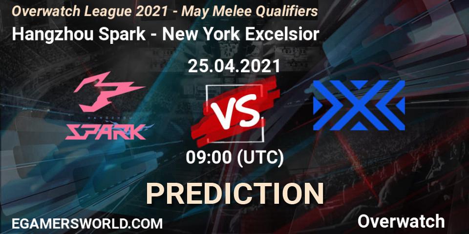 Hangzhou Spark - New York Excelsior: ennuste. 25.04.2021 at 09:00, Overwatch, Overwatch League 2021 - May Melee Qualifiers