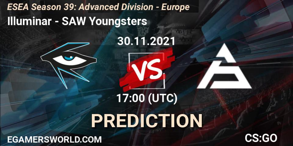 Illuminar - SAW Youngsters: ennuste. 30.11.2021 at 17:00, Counter-Strike (CS2), ESEA Season 39: Advanced Division - Europe