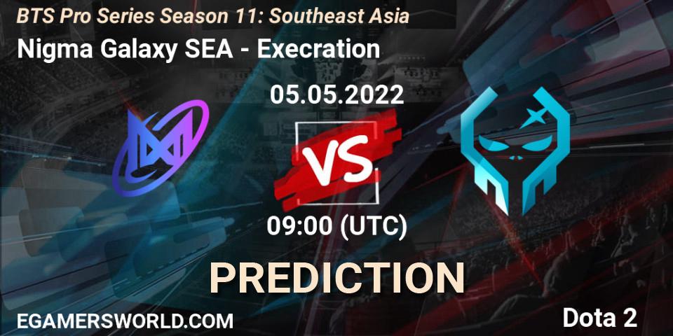 Nigma Galaxy SEA - Execration: ennuste. 05.05.2022 at 09:01, Dota 2, BTS Pro Series Season 11: Southeast Asia