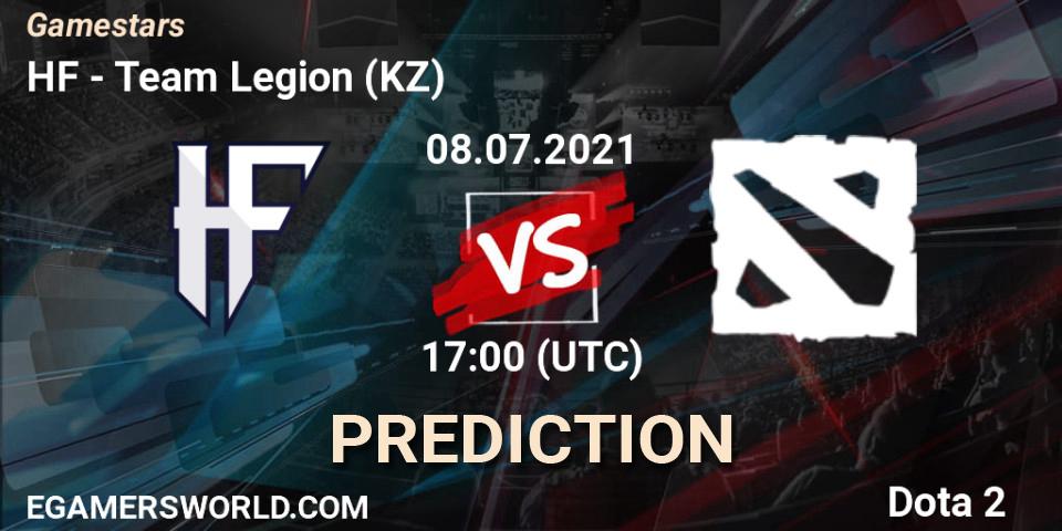 HF - Team Legion (KZ): ennuste. 08.07.2021 at 17:00, Dota 2, Gamestars