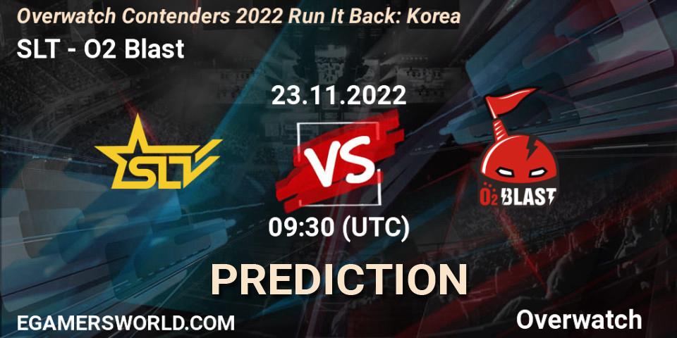 SLT - O2 Blast: ennuste. 23.11.2022 at 09:48, Overwatch, Overwatch Contenders 2022 Run It Back: Korea