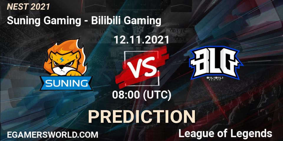Bilibili Gaming - Suning Gaming: ennuste. 15.11.21, LoL, NEST 2021