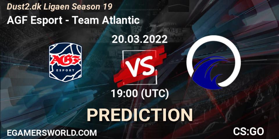 AGF Esport - Team Atlantic: ennuste. 20.03.22, CS2 (CS:GO), Dust2.dk Ligaen Season 19