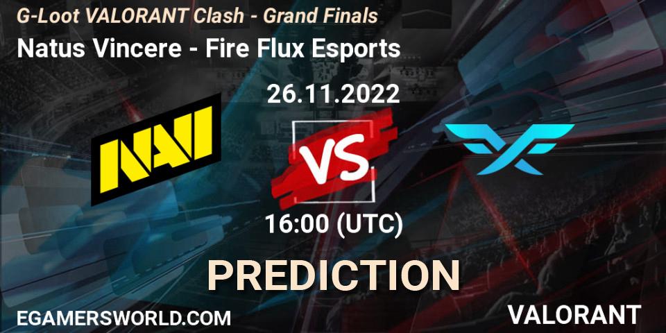 Natus Vincere - Fire Flux Esports: ennuste. 26.11.22, VALORANT, G-Loot VALORANT Clash - Grand Finals