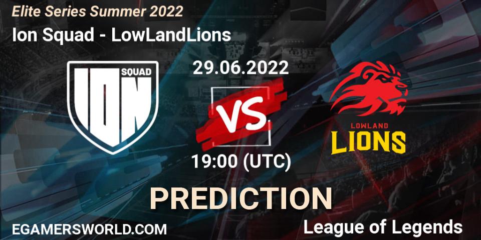 Ion Squad - LowLandLions: ennuste. 29.06.22, LoL, Elite Series Summer 2022