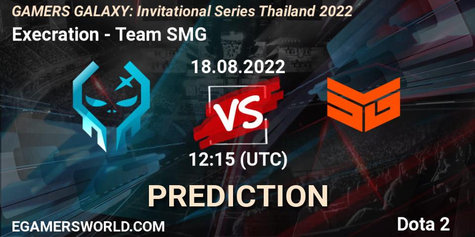 Execration - Team SMG: ennuste. 18.08.22, Dota 2, GAMERS GALAXY: Invitational Series Thailand 2022