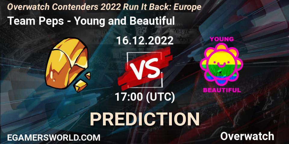 Team Peps - Young and Beautiful: ennuste. 16.12.22, Overwatch, Overwatch Contenders 2022 Run It Back: Europe
