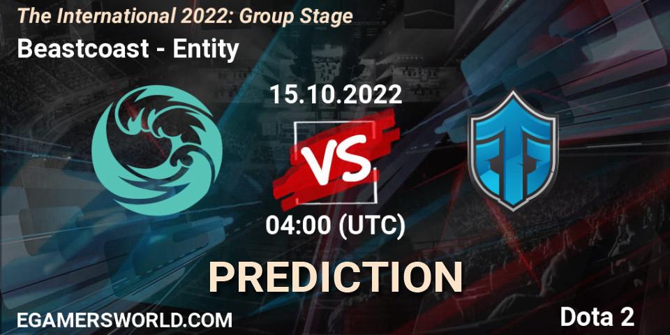 Beastcoast - Entity: ennuste. 15.10.22, Dota 2, The International 2022: Group Stage