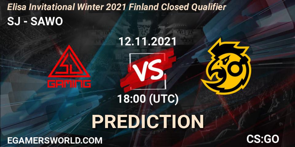 SJ - SAWO: ennuste. 12.11.21, CS2 (CS:GO), Elisa Invitational Winter 2021 Finland Closed Qualifier