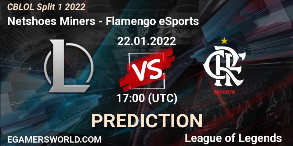 Miners.gg - Flamengo eSports: ennuste. 22.01.2022 at 17:40, LoL, CBLOL Split 1 2022