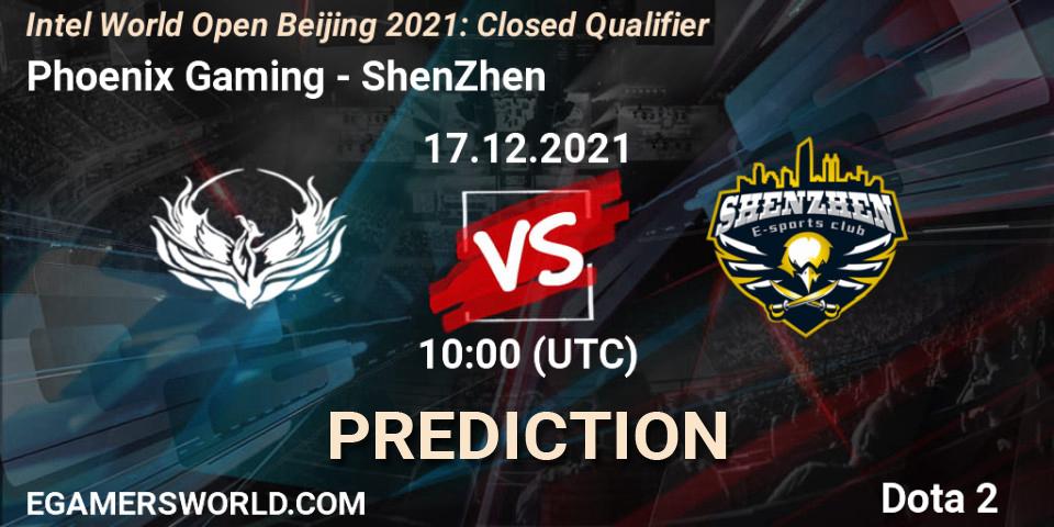 Phoenix Gaming - ShenZhen: ennuste. 17.12.2021 at 10:15, Dota 2, Intel World Open Beijing: Closed Qualifier