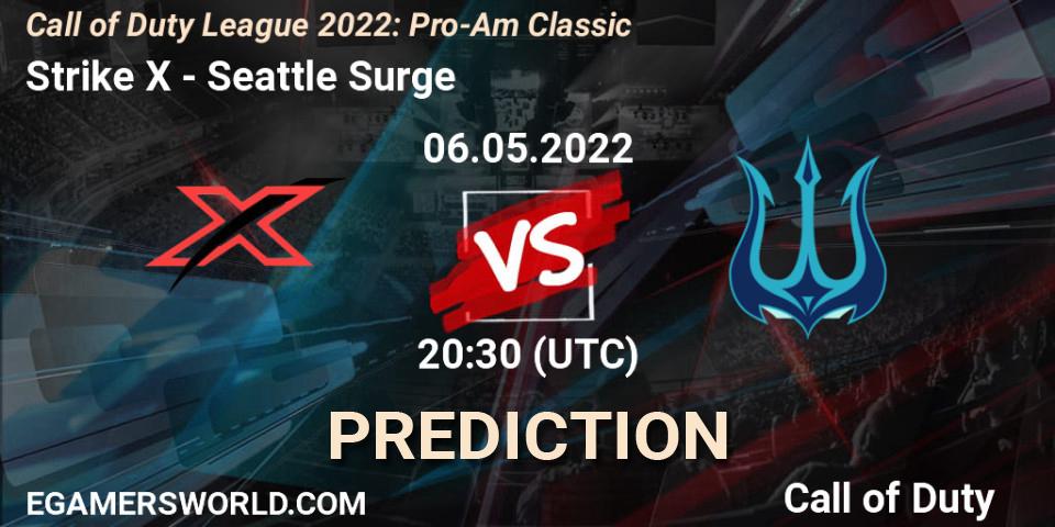 Strike X - Seattle Surge: ennuste. 06.05.22, Call of Duty, Call of Duty League 2022: Pro-Am Classic