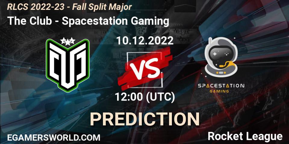 The Club - Spacestation Gaming: ennuste. 10.12.22, Rocket League, RLCS 2022-23 - Fall Split Major