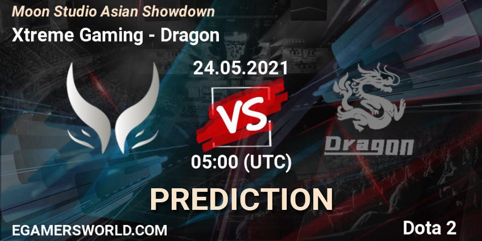 Xtreme Gaming - Dragon: ennuste. 24.05.2021 at 05:03, Dota 2, Moon Studio Asian Showdown
