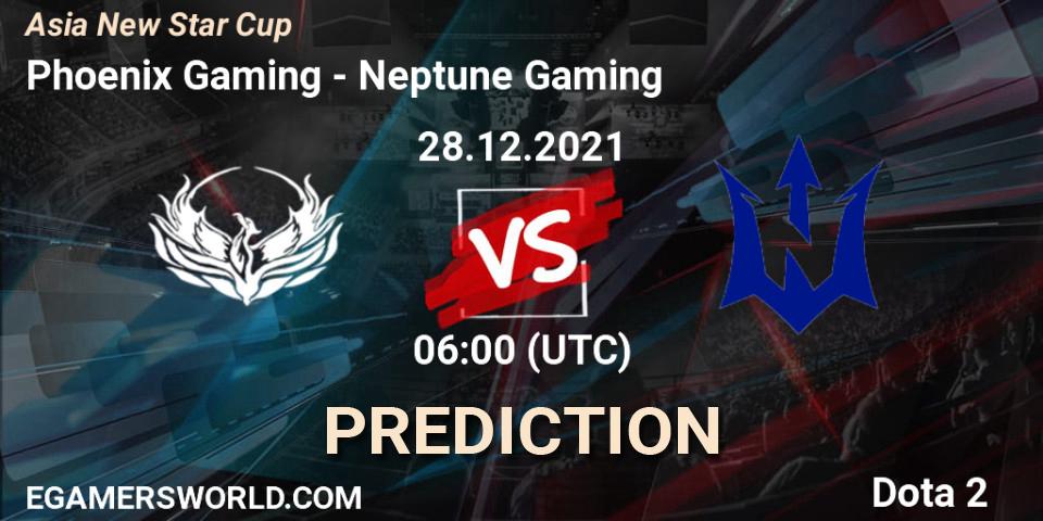 Phoenix Gaming - Neptune Gaming: ennuste. 28.12.2021 at 05:07, Dota 2, Asia New Star Cup