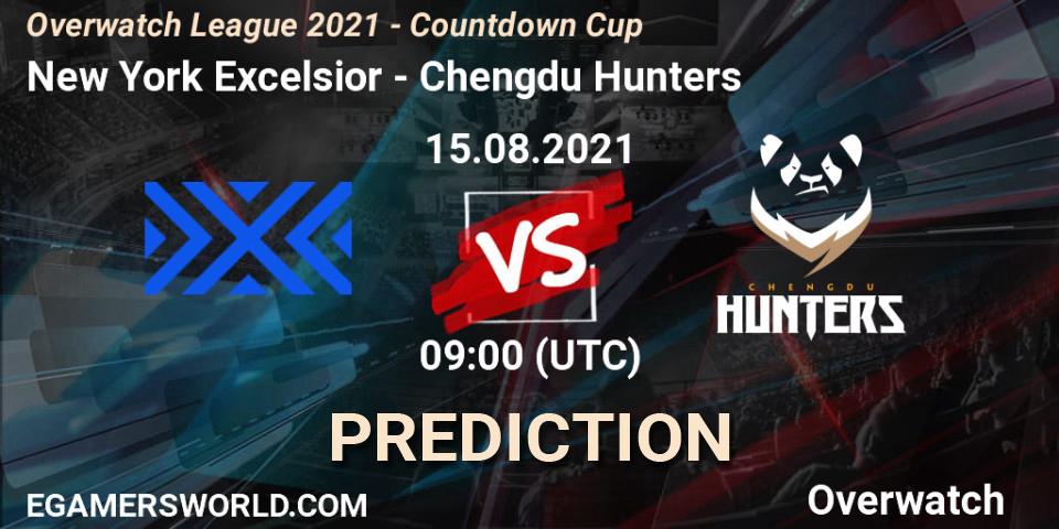 New York Excelsior - Chengdu Hunters: ennuste. 15.08.2021 at 09:00, Overwatch, Overwatch League 2021 - Countdown Cup