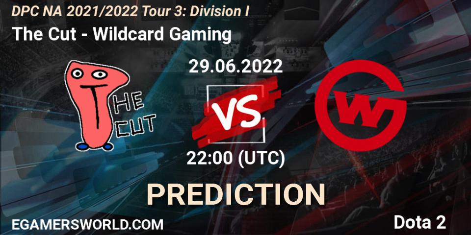 The Cut - Wildcard Gaming: ennuste. 29.06.2022 at 21:55, Dota 2, DPC NA 2021/2022 Tour 3: Division I