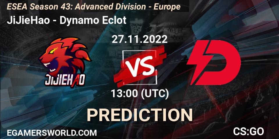 Invictus Int - Dynamo Eclot: ennuste. 27.11.22, CS2 (CS:GO), ESEA Season 43: Advanced Division - Europe