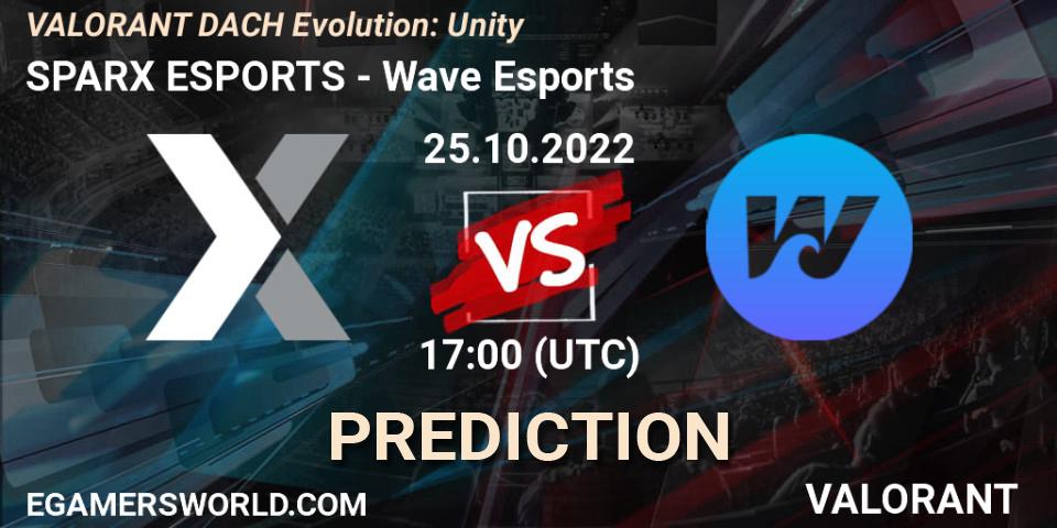 SPARX ESPORTS - Wave Esports: ennuste. 25.10.2022 at 17:00, VALORANT, VALORANT DACH Evolution: Unity