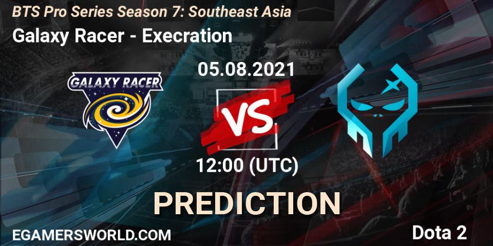 Galaxy Racer - Execration: ennuste. 05.08.2021 at 13:02, Dota 2, BTS Pro Series Season 7: Southeast Asia