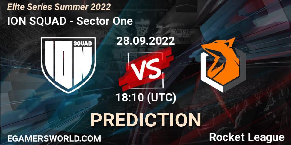 ION SQUAD - Sector One: ennuste. 28.09.22, Rocket League, Elite Series Summer 2022