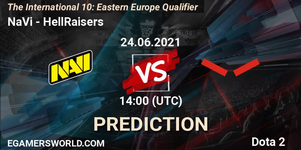 NaVi - HellRaisers: ennuste. 24.06.2021 at 14:31, Dota 2, The International 10: Eastern Europe Qualifier