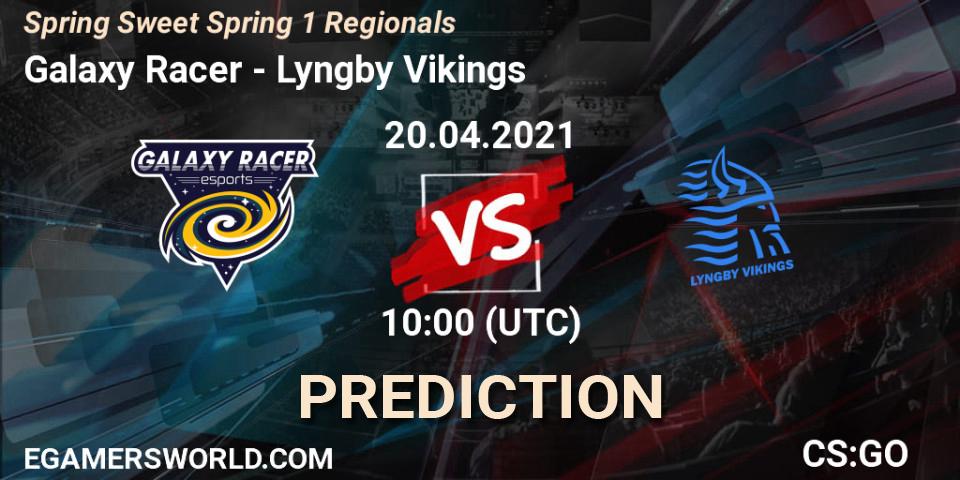 Galaxy Racer - Lyngby Vikings: ennuste. 20.04.2021 at 10:00, Counter-Strike (CS2), Spring Sweet Spring 1 Regionals