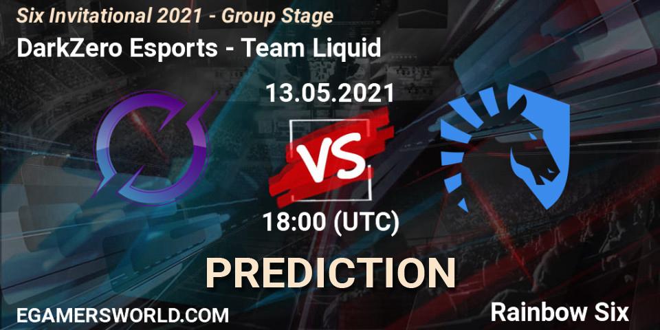 DarkZero Esports - Team Liquid: ennuste. 13.05.2021 at 18:00, Rainbow Six, Six Invitational 2021 - Group Stage